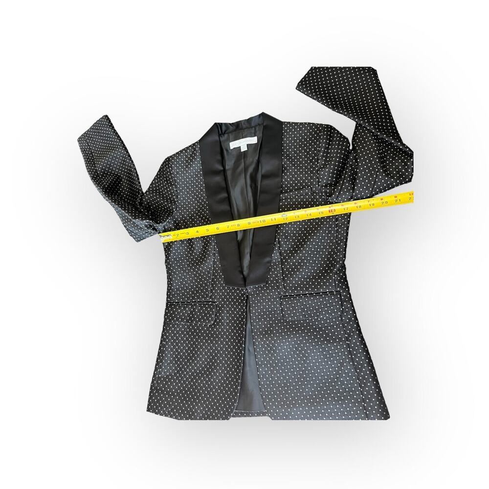 Women's / Teen Tux Style Satin Suit Jacket Blazer - Picture 3 of 8